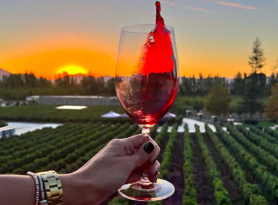 Alyan Family sunset winery - Why this winery evening feels different