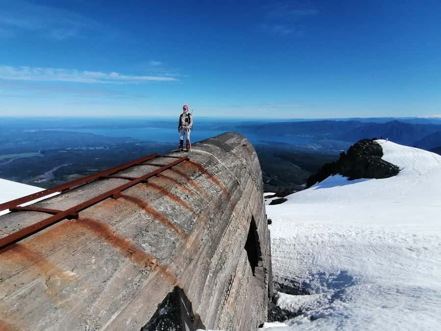 Ascent to Villarrica volcano 2,847masl, from Pucón - The 40 to 45 minute ride into the national park