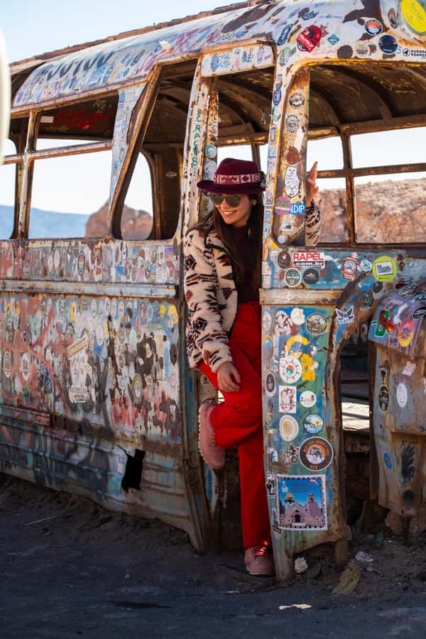 Atacama Desert and Magic Bus Visit - The abandoned Magic Bus stop