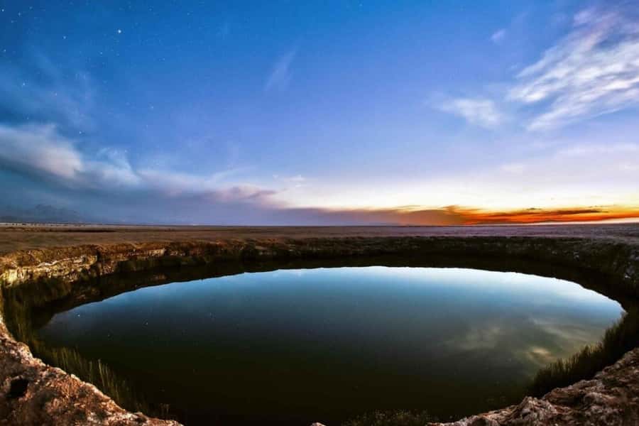 Atacama Desert: Floatation in Laguna Cejar and Sunset - Sunset at Laguna Tebenquinche