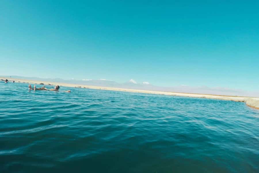 Atacama Desert: Floatation in Laguna Cejar and Sunset - The Ojos del Salar and their freshwater contrast