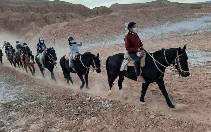 Atacama Desert: Horseback Adventure with Scenic Views - Riding out from San Pedro toward the Salt Mountains