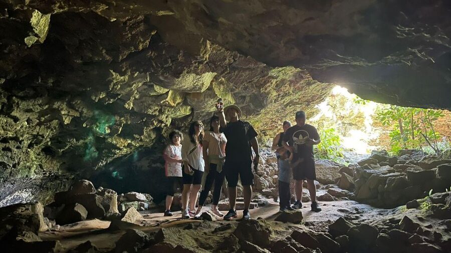 Birdman Cult and Caves - Ahu Akivi and the seven moai