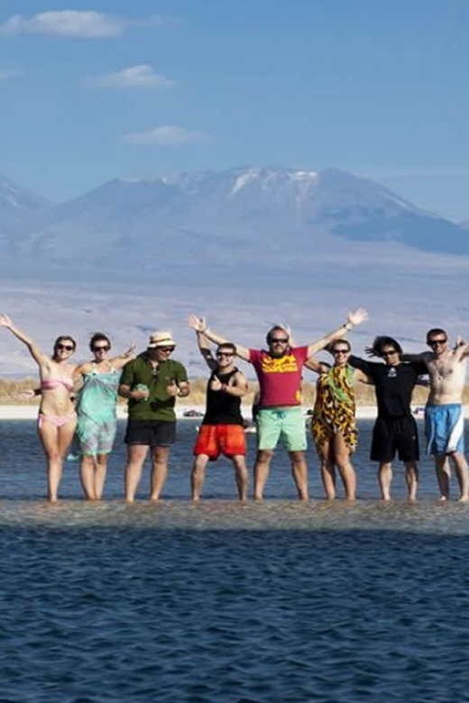 Cejar Lagoon, Tebenquiche Lagoon and Ojos del Salar - Ojos del Salar and the desert’s underground water