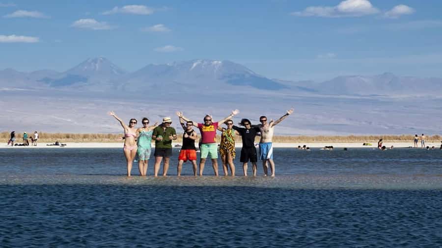 Cejar Lagoon, Tebenquiche Lagoon and Ojos del Salar - Cejar Lagoon and the strange pleasure of floating