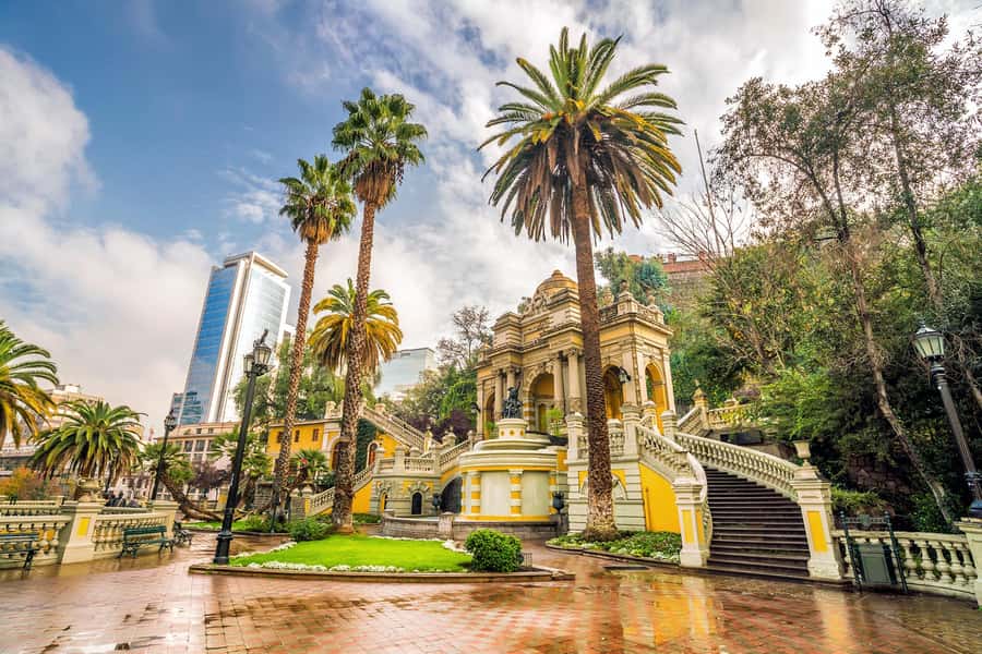 Discover Santiago, where modernity merges with history - Santa Lucia Hill and the best scheduled view