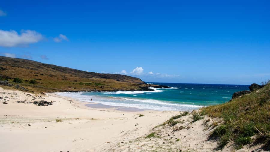 Easter Island: Private Full Day History Of The Moai - Ovahe’s pink sand and a change of pace