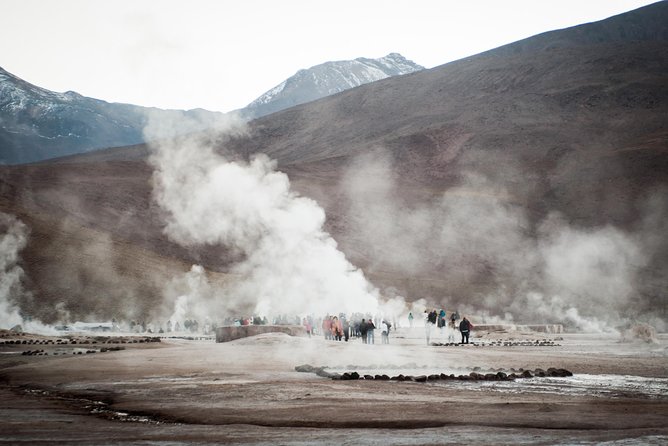 El Tatio Geysers Tour from San Pedro de Atacama - Arriving at a 14,000-foot geothermal field