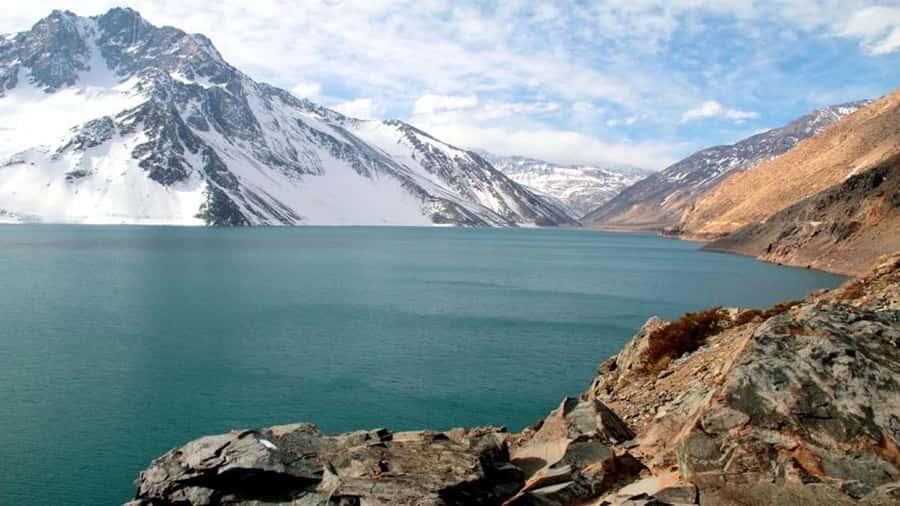 Embalse del Yeso, Cajon del Maipo - Casa Chocolate adds a relaxed half-hour break