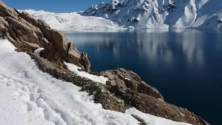 Embalse del Yeso, Cajon del Maipo - The climb toward the reservoir is part of the experience