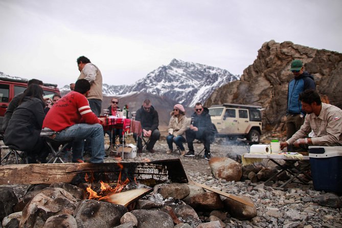 Embalse el Yeso and Termas del Plomo in semi-private 4x4 - The Value of $250 Per Person