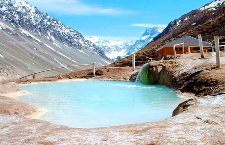 Embalse el Yeso + Termas de Colina with picnic - Full day - San José de Maipo and the first mountain stops