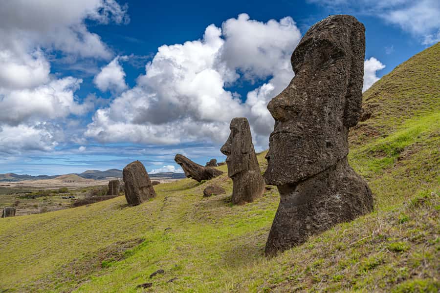 From Hanga Roa: Easter Island Highlights 2-Day Tour - Day two: Orongo, red stone, and the cave network