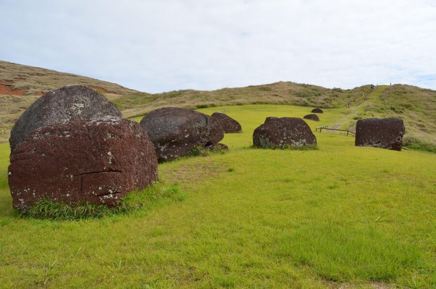 From Hanga Roa: Journey from Orongo to Ana Te Pahu - Ana Te Pahu and the practical side of island life