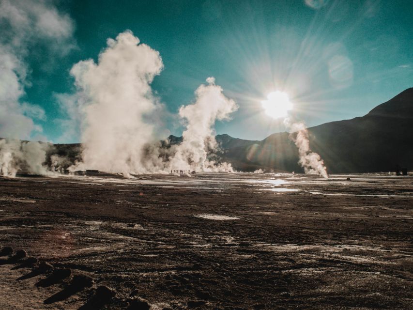 From San Pedro de Atacama: El Tatio Geyser Field & Wetlands - Guides, vehicles, and the overall pace