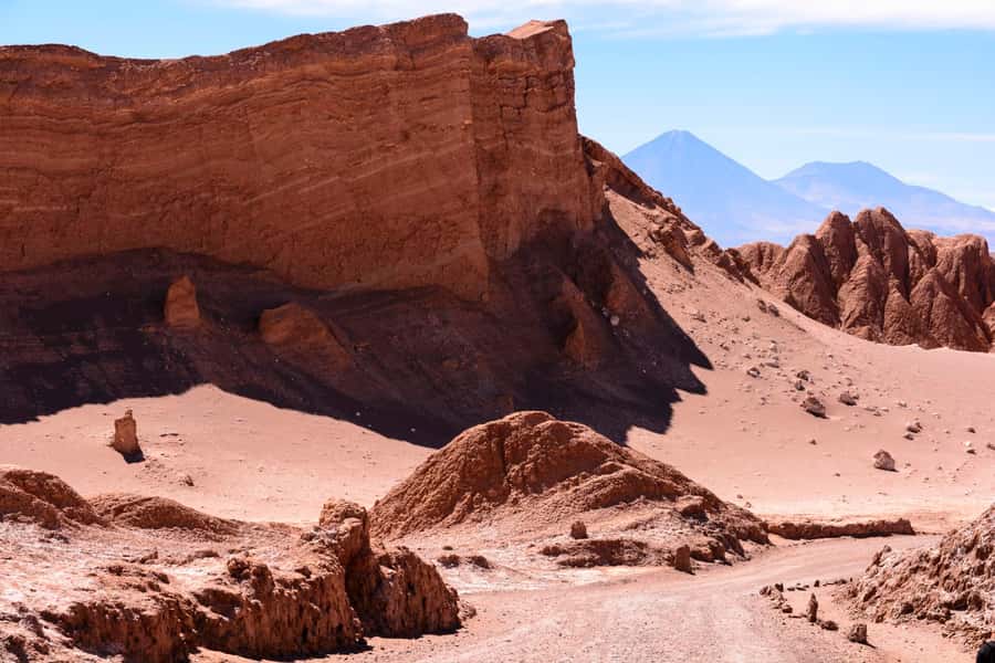 From San Pedro de Atacama: Moon Valley - First views of salt, sand, and stone