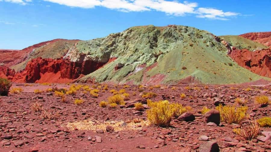 From San Pedro de Atacama: Rainbow Valley Tour - A 7:00 AM departure keeps the outing efficient
