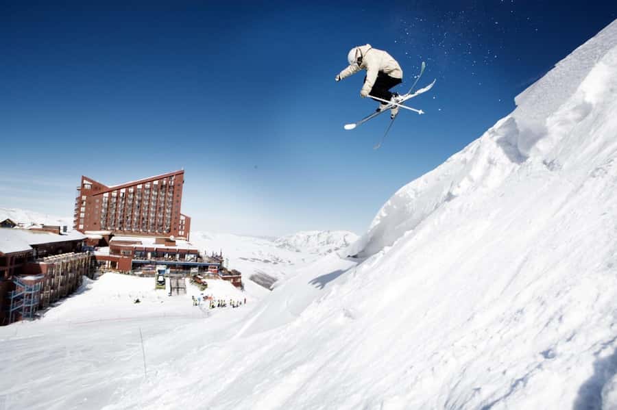 From Santiago: Farellones Park Resort Entry & Ski Classes - Leaving Santiago for the Farellones mountains