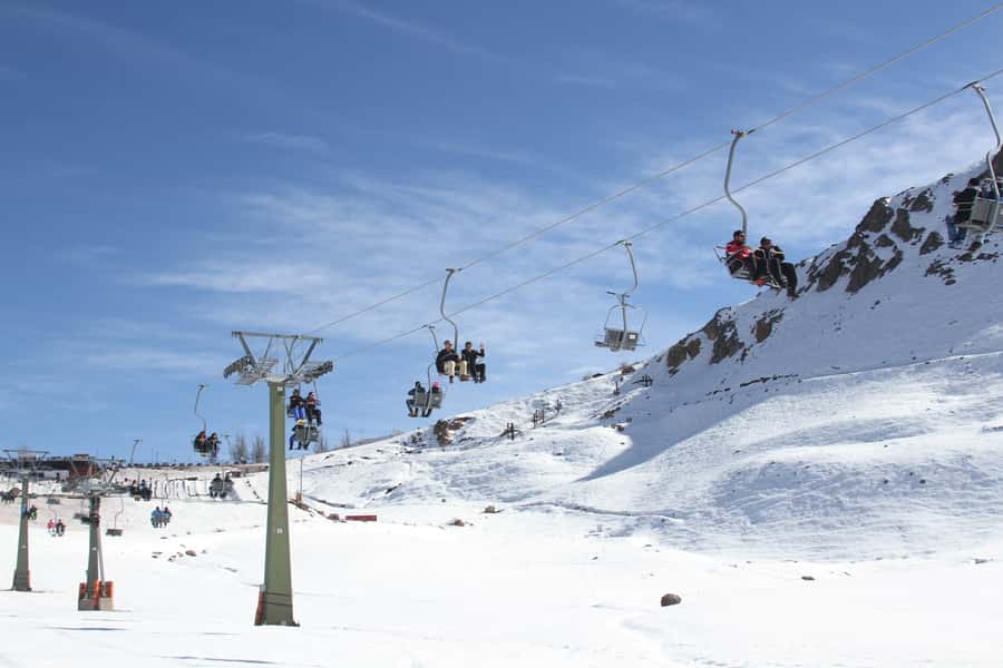 From Santiago: Farellones Park Resort Entry & Ski Classes - Farellones Town at 2,400 meters