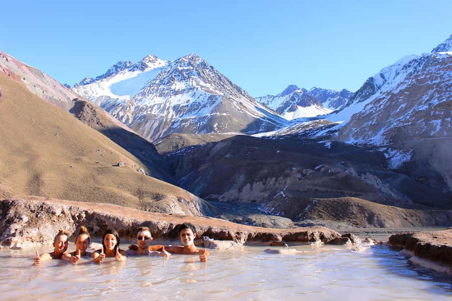 From Santiago: Maipo Canyon Volcano and Hot Spring Tour - Leaving Santiago for Cajón del Maipo