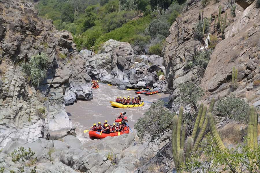 From Santiago: Rafting in the Maipo Canyon - Choosing Santiago transport or the local meeting point