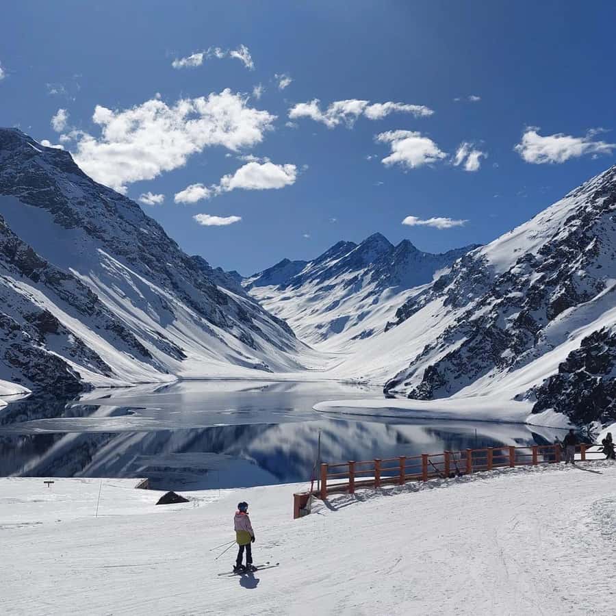Full day reservoir of the plaster, Cajon del Maipo - Two hours at the reservoir