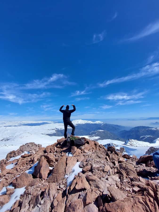 Full-Day Trek to Cerro El Pintor from Santiago - Rocky paths, snowfields, and the real work of the climb