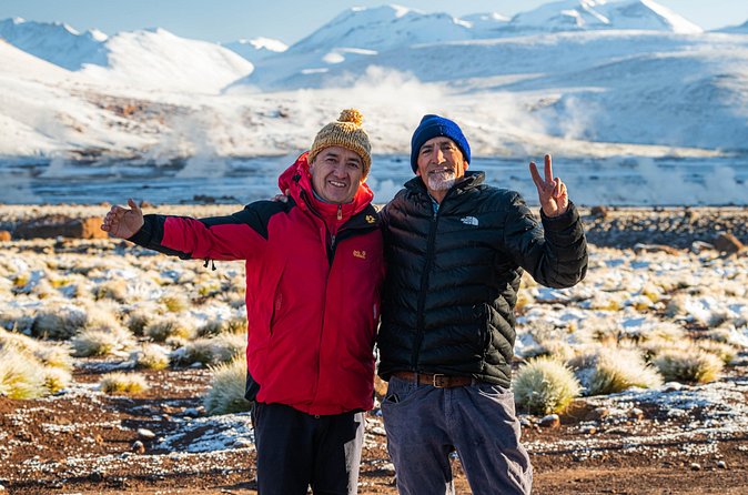 Guided tour to the Tatio Geyser breakfast at Geyser Blanco - Machuca and a taste of local food