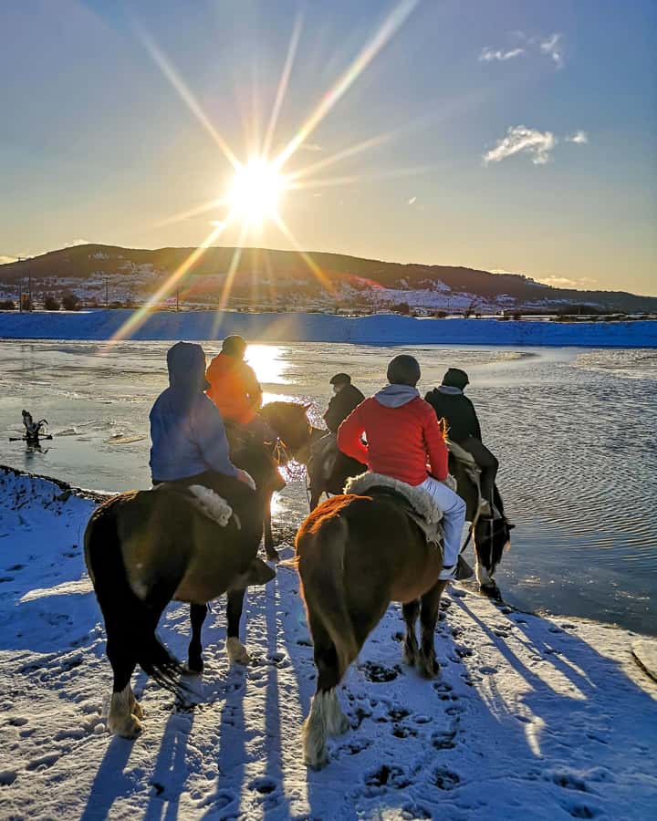 Horseback Riding near Strait of Magellan - A varied ride instead of a single trail