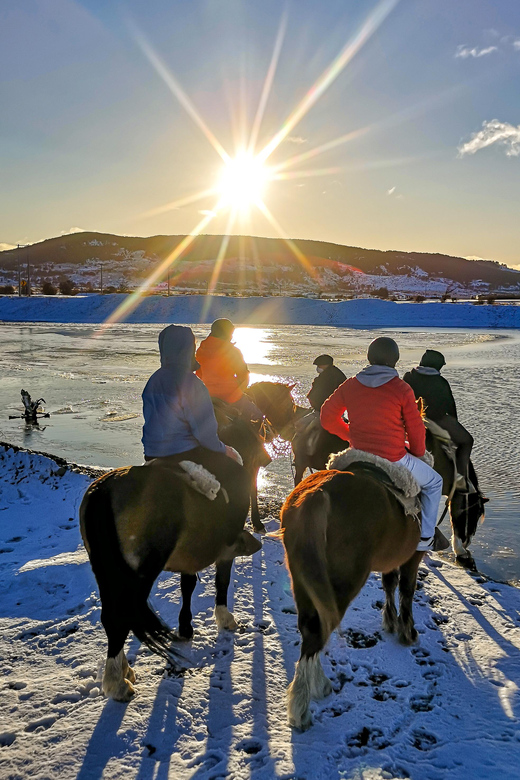 Horseback Riding near Strait of Magellan - The Strait of Magellan viewpoint