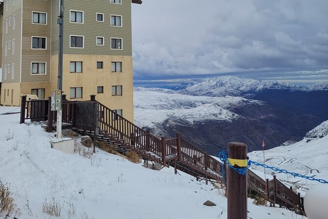 Panoramic Andes Valle Nevado and Farellones - Reaching the Andes before the crowds