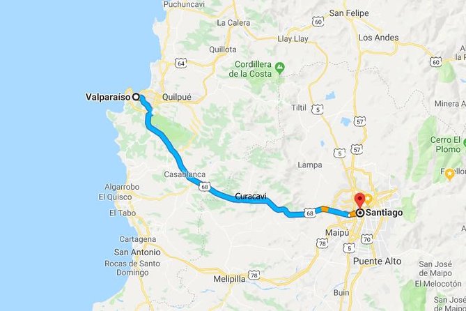 Private Santiago Hotel or Airport Arrival Transfer to Viña del Mar or Valparaiso - Leaving Santiago without the bus-station puzzle