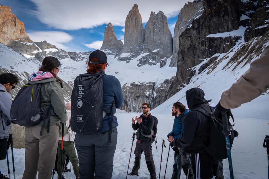 Puerto Natales: Base of the Towers Trekking Experience - El Chileno, the useful halfway point