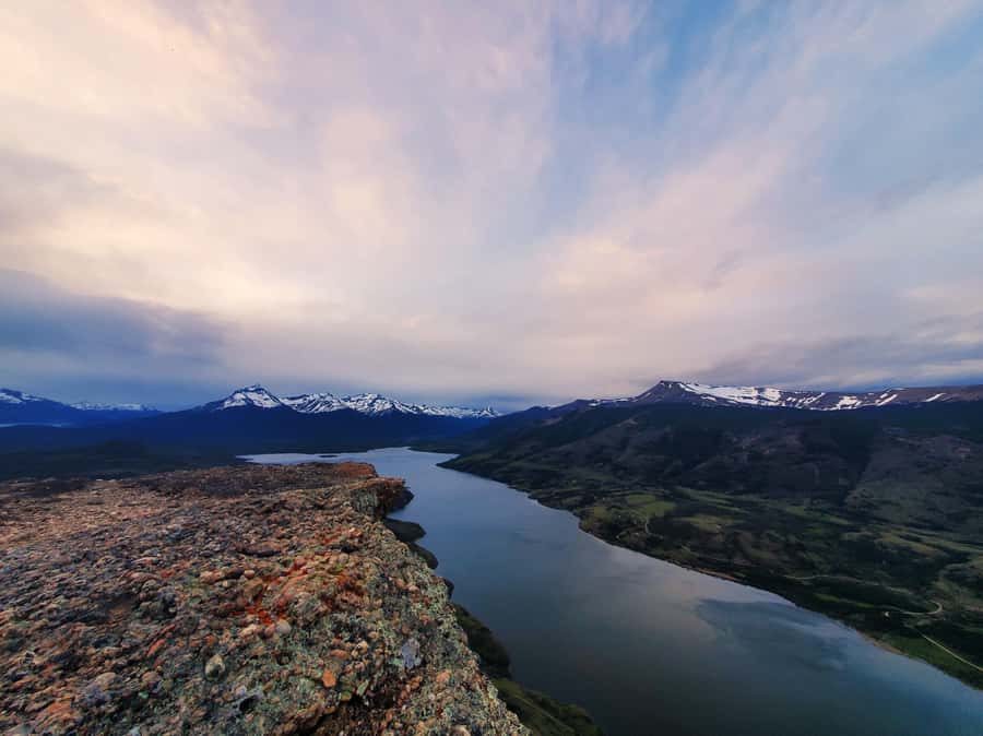 Puerto Natales: Cerro Benitez Half-Day Hike with Condors - The summit view over Lake Sofia