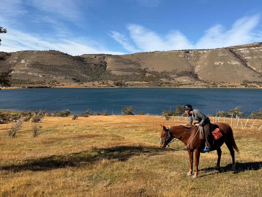 Puerto Natales: Full Day Horse Riding to the Mountains - The mountain viewpoint and the Paine Massif