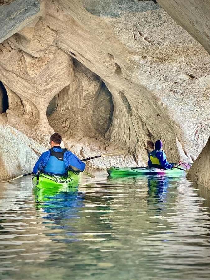 Puerto Rio Tranquilo: Kayak Tour to the Marmol Chapels - Inside the Cathedral, Chapels, and marble caves