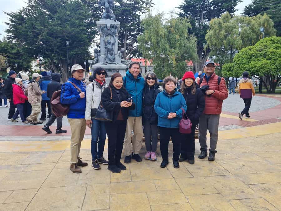 Punta Arenas: Magallanes National Reserve and City Tour - Plaza Muñoz Gamero and Punta Arenas history