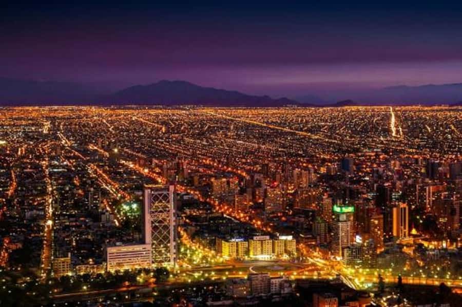 San Cristobal Hill Night Tour with Dinner Show - San Cristobal Hill and Santiago after sunset