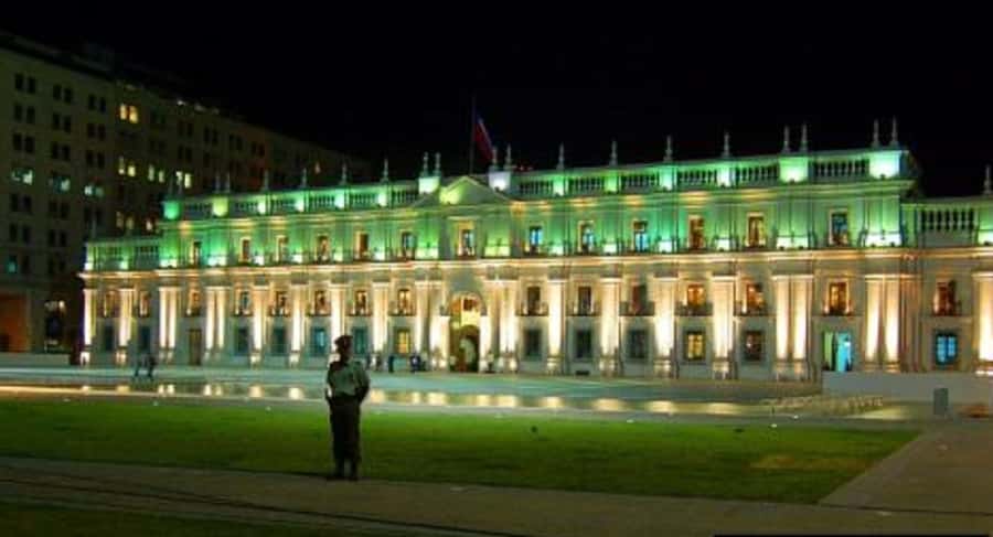 San Cristobal Hill Night Tour with Dinner Show - The Civic Center in a compact panoramic tour