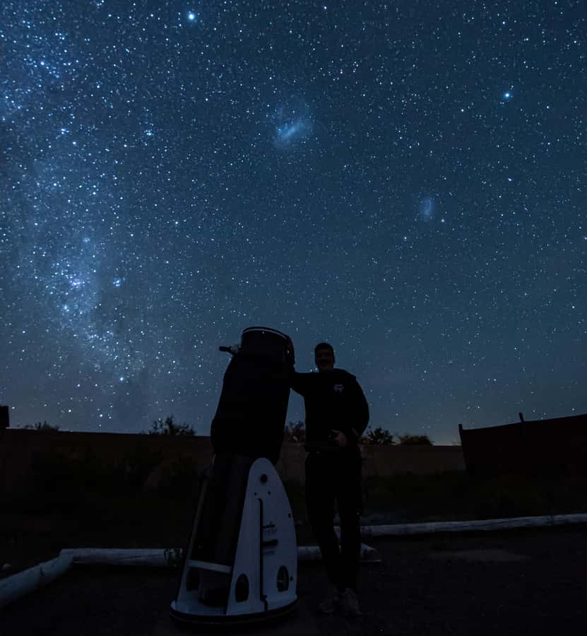 San Pedro de Atacama: Astro Tour with big telescopes - Entering the Chakana-shaped observation area