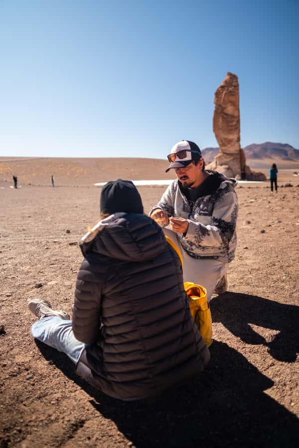 San Pedro de Atacama: Atacama Desert and Salt Flats Day Trip - Quepiacó River and the desert’s small signs of life