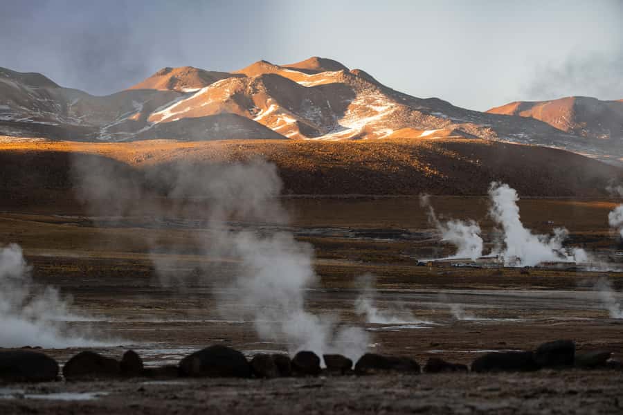 San Pedro de Atacama: El Tatio Geysers Tour - Breakfast with the Andes in view