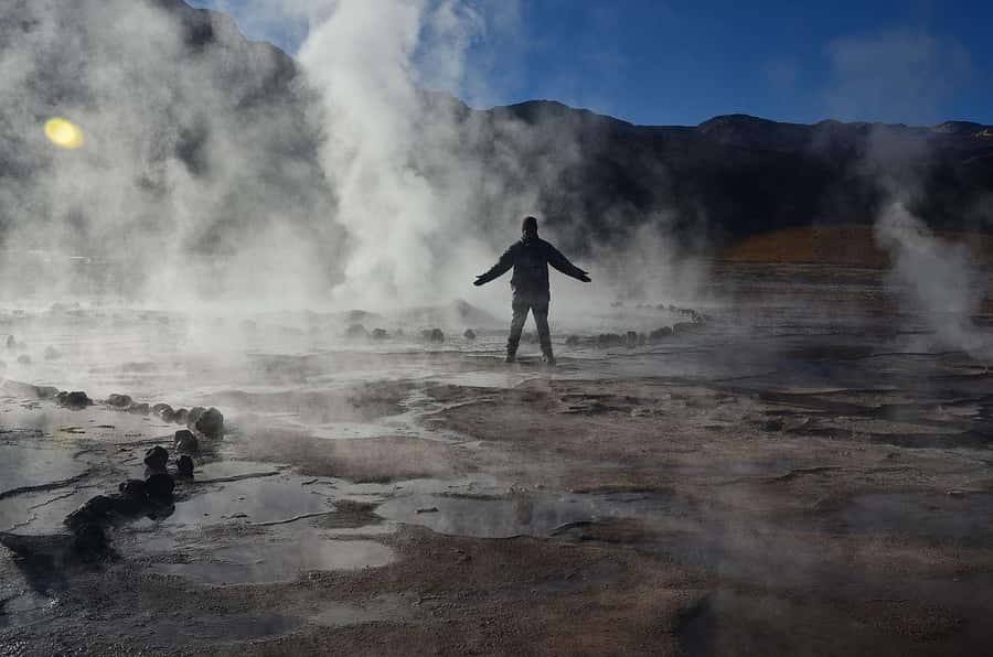 San Pedro de Atacama: El Tatio Geysers Tour - Putana Valley, wetlands, and flamingos