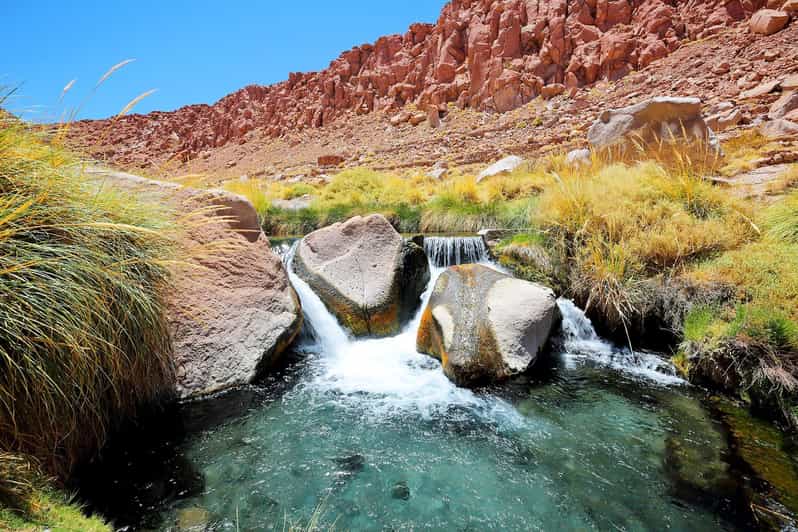 San Pedro de Atacama: Puritama Hot Springs - Entering the ravine at Puritama