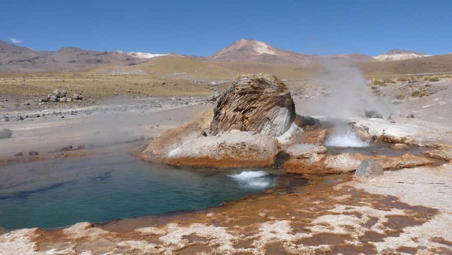 San Pedro de Atacama: Tatio Geysers and Machuca Tour - Key points at a glance