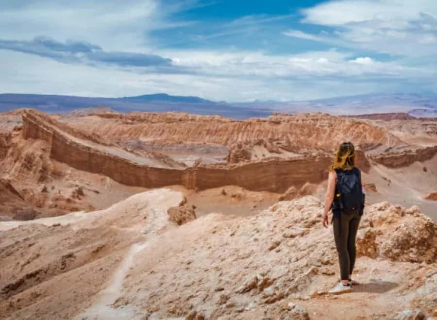 San Pedro de Atacama: Valle de la luna - Salt of Sal and the first look at the valley