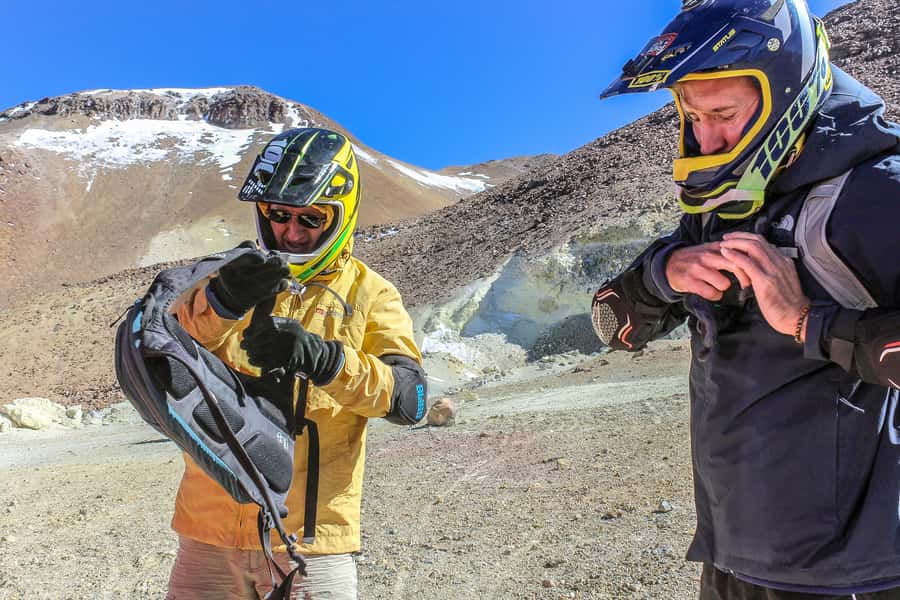 San Pedro de Atacama: Volcano Downhill Bike Tour - Fifteen miles through volcanic terrain