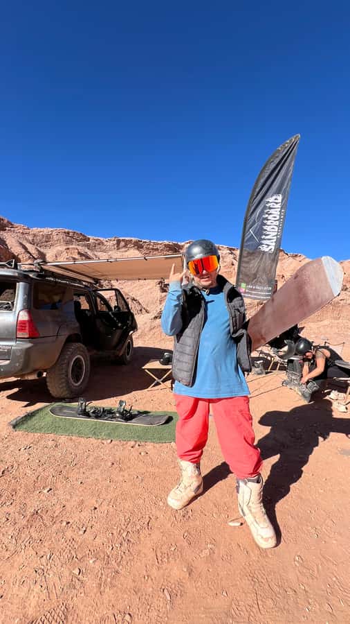 Sandboarding Tour in San Pedro de Atacama, Chile - The 30-minute lesson makes a big difference