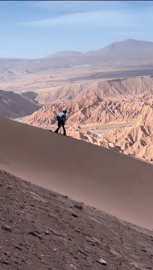 Sandboarding Tour in San Pedro de Atacama, Chile - The 20-minute 4x4 ride into the dunes