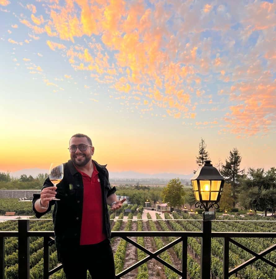 Santiago: Alyan Winery Sunset with Wine Tastings and Dinner - Three or four wines in changing settings